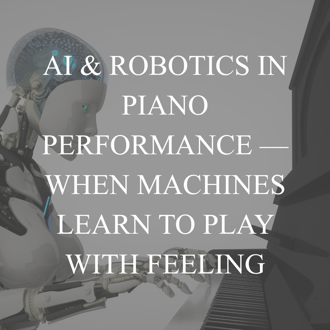 AI &amp; Robotics in Piano Performance — When Machines Learn to Play with Feeling