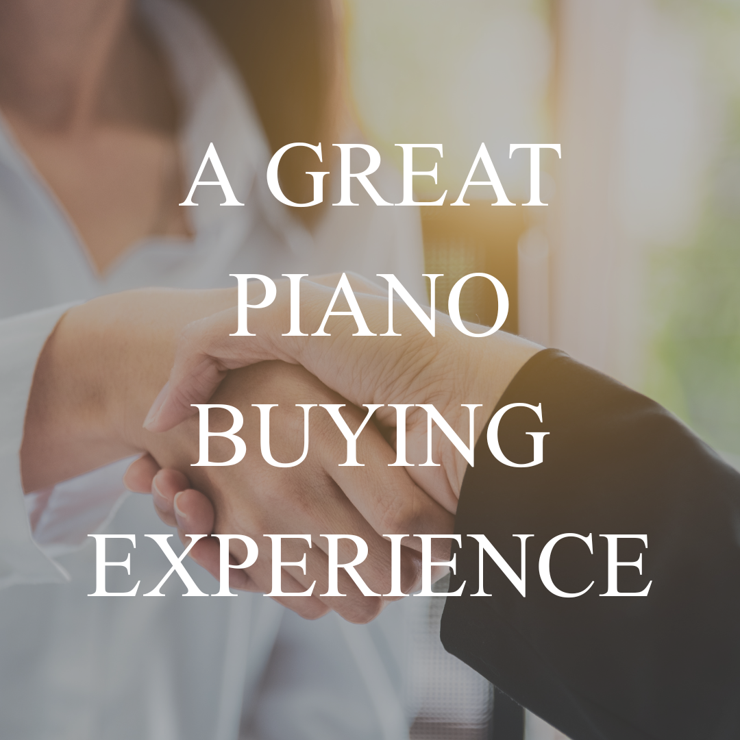 A Great Piano Buying Experience