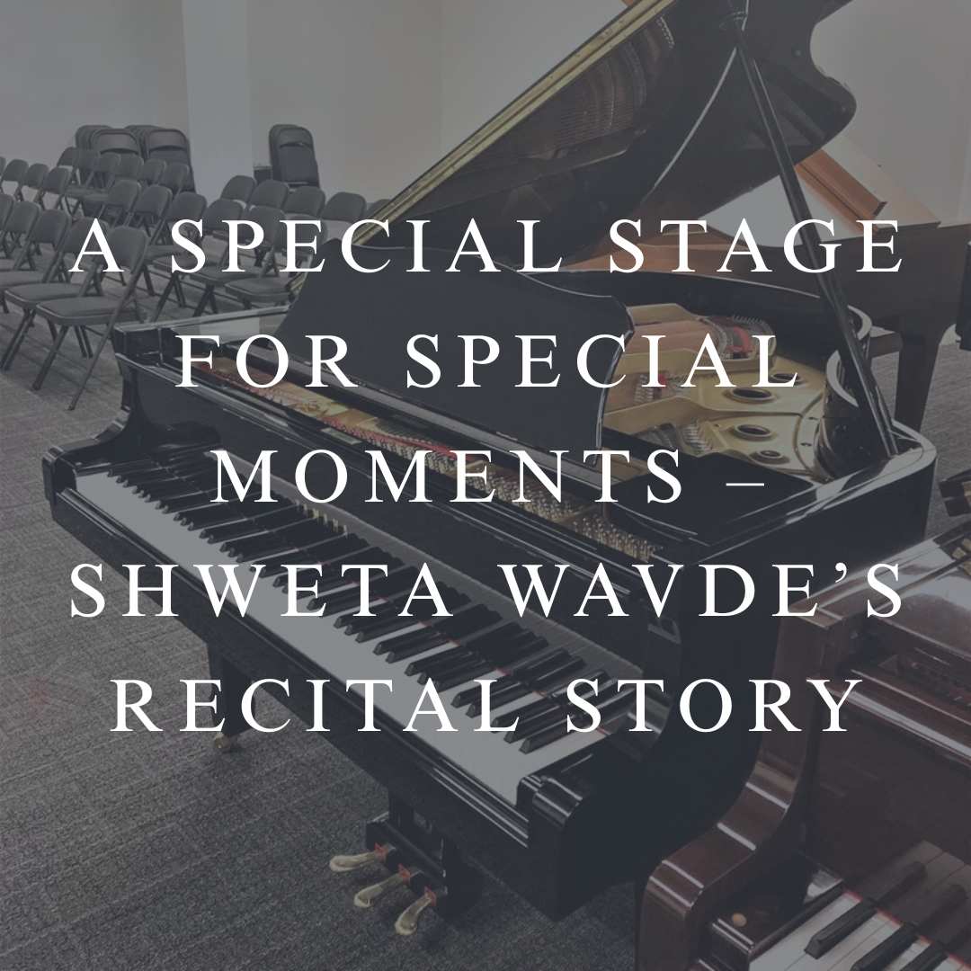 A Special Stage for Special Moments – Shweta Wavde’s Recital Story