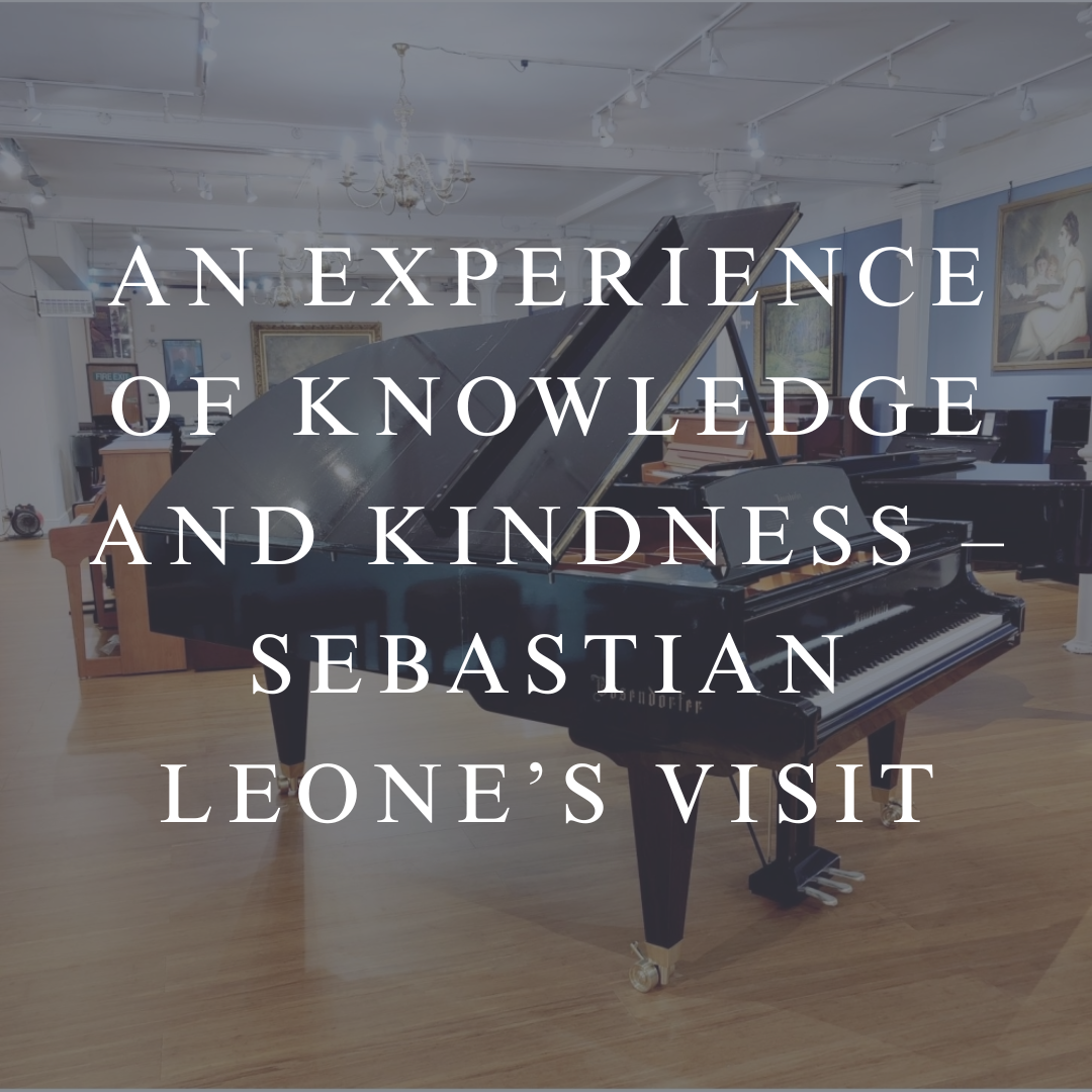 An Experience of Knowledge and Kindness – Sebastian Leone’s Visit