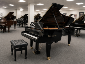 1938 Bosendorfer 275 Concert Grand Piano in Polished Ebony, Fully Rebuilt 2025