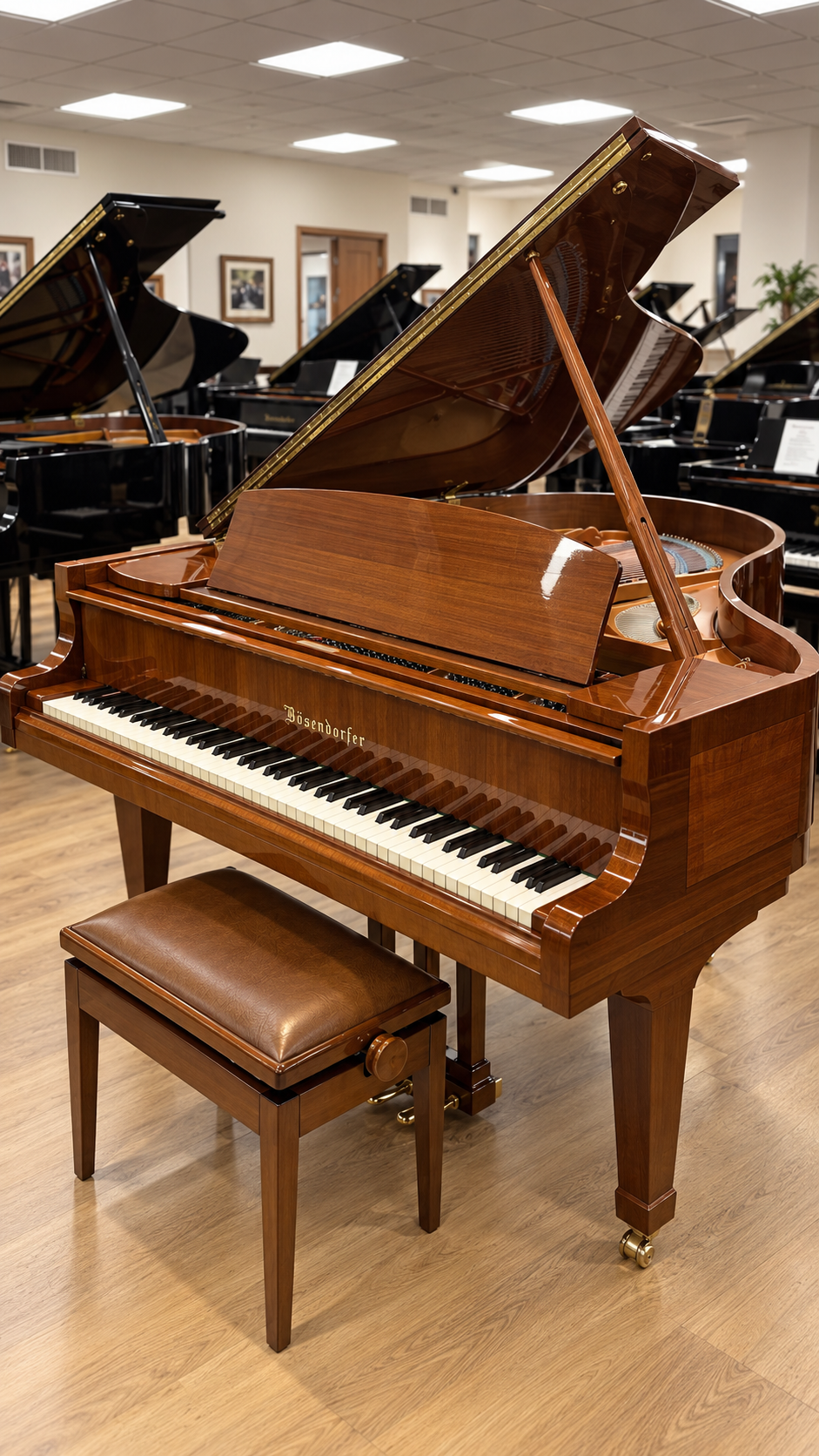 Bösendorfer 170 Grand Piano – Walnut – Pre-Owned