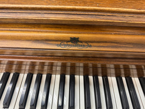 Wurlitzer Oak Console Piano - Excellent Playing Action | Serial #1177531