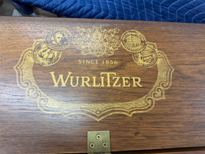 Wurlitzer Oak Console Piano - Excellent Playing Action | Serial #1177531