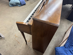 Wurlitzer Oak Console Piano - Excellent Playing Action | Serial #1177531