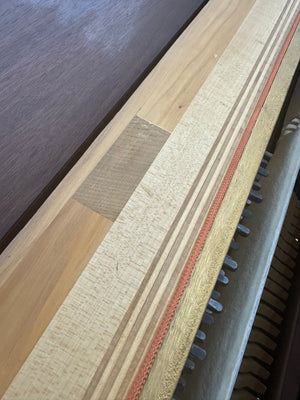 Estey Walnut Spinet Piano - Compact Space-Saving Design | Serial #197832