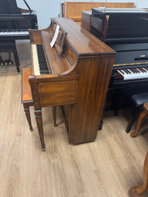 Lowrey CK 40" Console Piano in Pecan - Ethan Allen Design | Serial #590097-1981