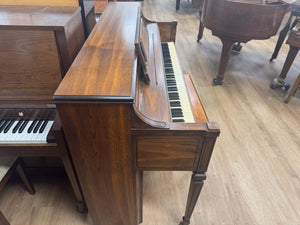 Lowrey CK 40" Console Piano in Pecan - Ethan Allen Design | Serial #590097-1981