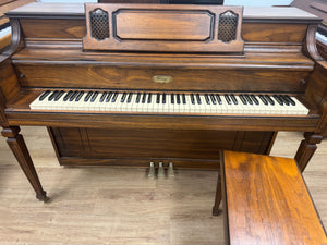 Lowrey CK 40" Console Piano in Pecan - Ethan Allen Design | Serial #590097-1981