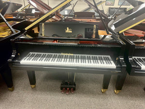 Wendl & Lung WL 152 5' Grand Piano in Black Polish | Serial #101370