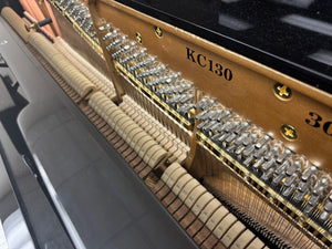 Henry F Miller KC 130 PE Professional Upright Piano -&nbsp;52" Polished Ebony Finish