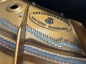 Steinway Model D Concert Grand Piano 9' Satin Ebony | Serial #539112