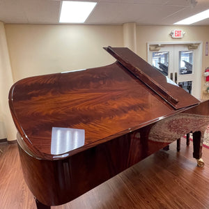 Restored 1880 Steinway Model D Concert Grand 9' - Pyramid Mahogany with QRS Player