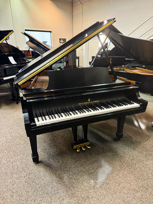 Steinway Model M Grand Piano 5'7" - Vintage Ebony Studio Grand