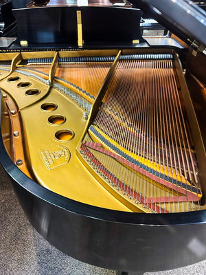 Steinway Model M Grand Piano 5'7" - Vintage Ebony Studio Grand