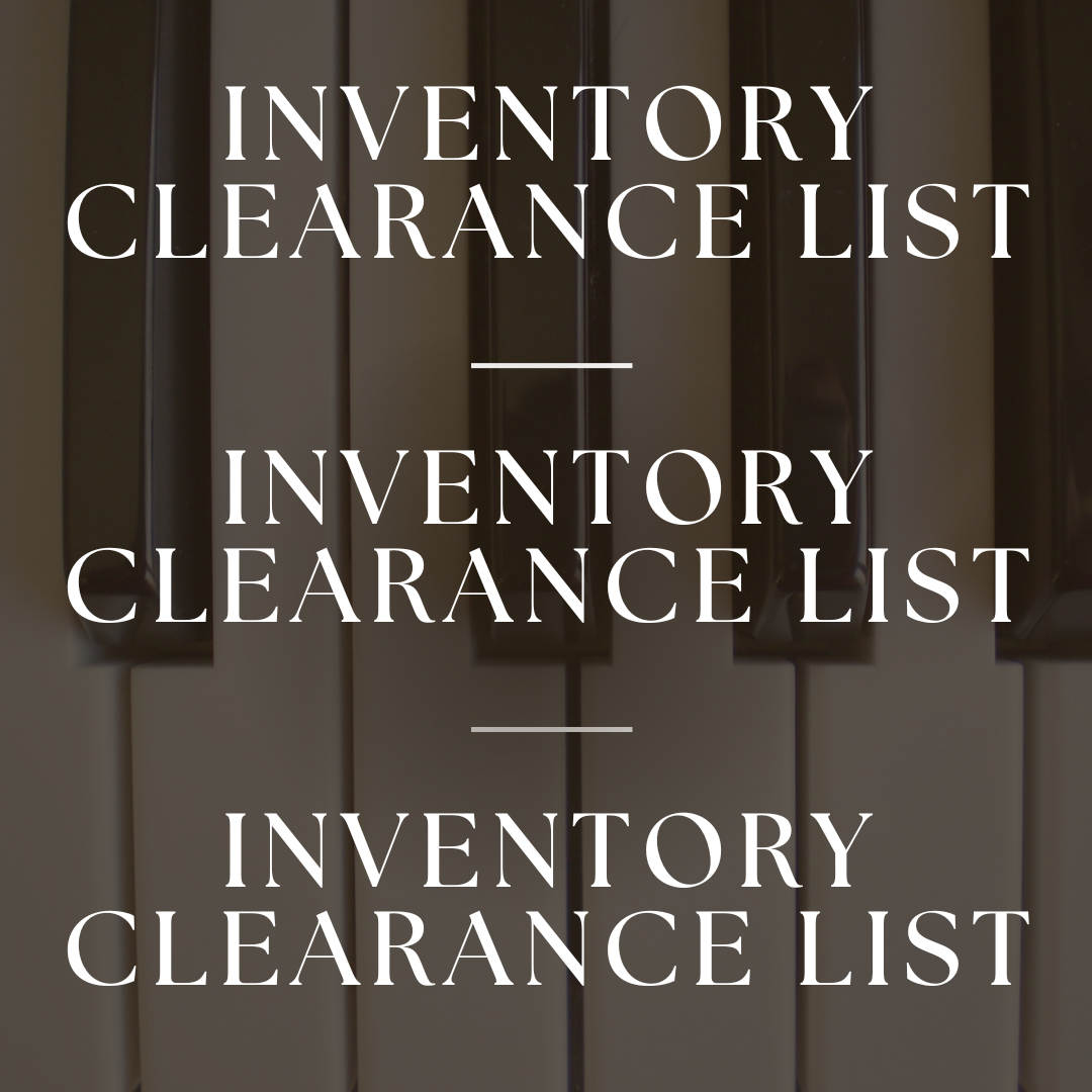 Inventory Clearance List Grands