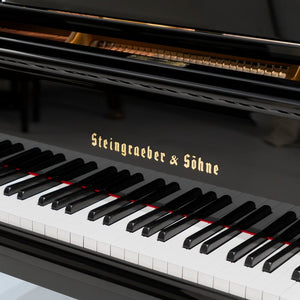 1920 Steingraeber and Sohne Model 190 Grand Piano in Polished Ebony | ONLINE INVENTORY Call for Availability