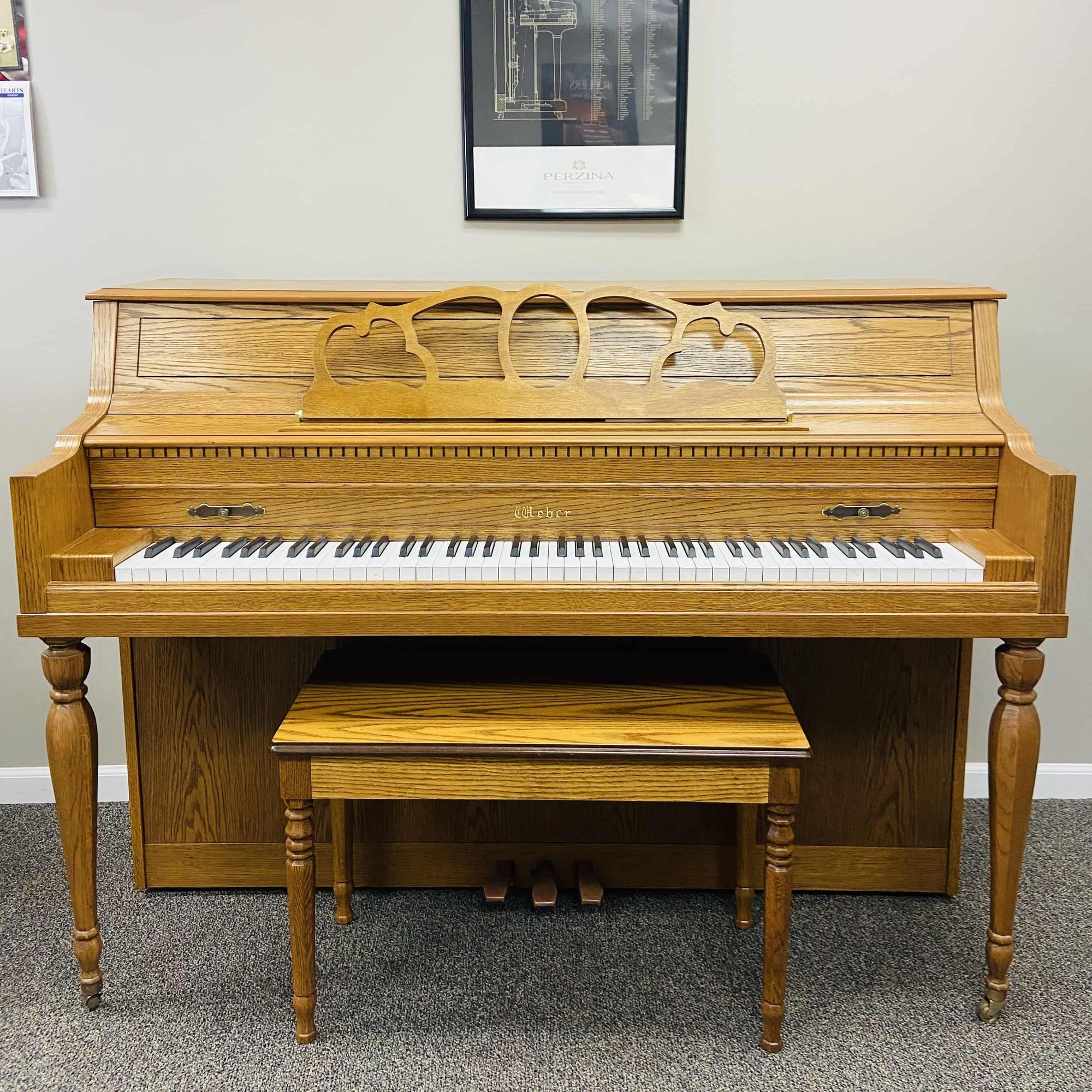 Weber Console in Oak (43") 